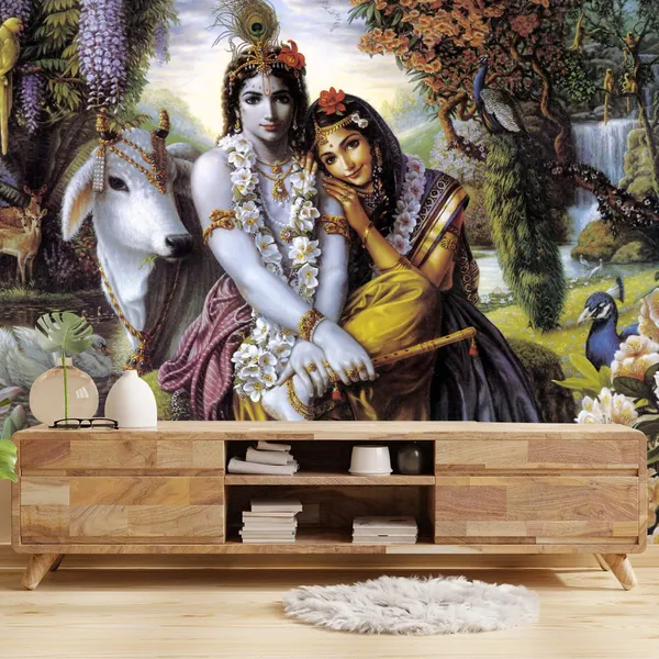 Multicolour_Beautiful_Radha_Krishna_Wallpaper_Self-_Adhesive_Wall_Sticker_Vinyl_Peel_And_Stick_For_Wall_Decor_|_Wallpaper_For_Walls_(144X120_Inches)