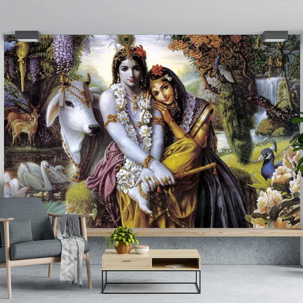 Multicolour_Beautiful_Radha_Krishna_Wallpaper_Self-_Adhesive_Wall_Sticker_Vinyl_Peel_And_Stick_For_Wall_Decor_|_Wallpaper_For_Walls_(144X120_Inches)