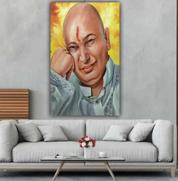 Multicolour_Guruji_Photo_With_Frame_Canvas_Big_Large_Size_Guru_Ji_Swaroop_Photo_Frame_(24_By_36_Inches)