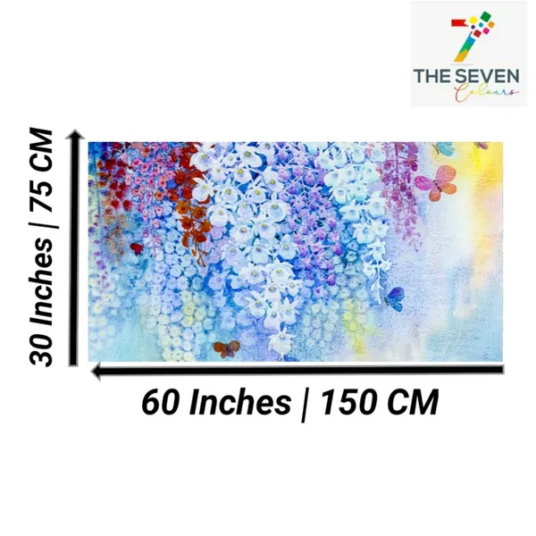 Multicolour_Beautiful_Ordchid_Flowers_Paintings_Modern_Wall_Art_Decor_Canvas_Painting_For_Living_Room_|_Bedroom_|_Office_Walls_(With_Wooden_Frame)_(60_By_30_Inches)