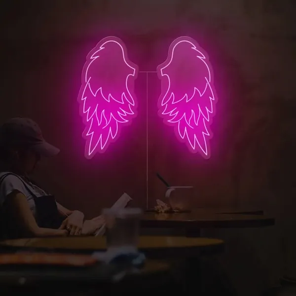 Multicolour_Led_Wings_Neon_Light_Decor,_Feathers_Wing_Light_Design_For_Wall_Decoration,_Selfie_Booth_|_Neon_Light_Plate_(36_By_36_Inches)