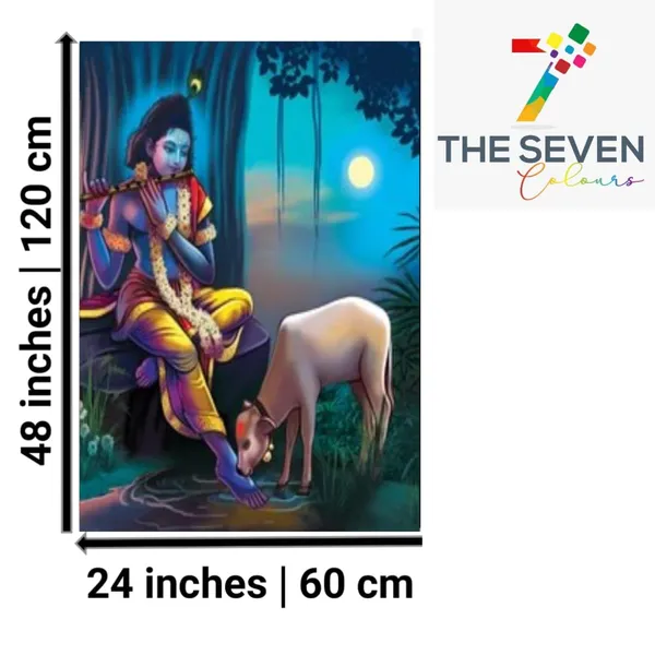 Multicolour_Lord_Krishna_Painting_Canvas_Wall_Painting_Frame_Wall_Decor_|_Big_Large_Size_Wall_Painting_Frame_|_Canvas_Painting_|_Lord_Krishna_Wall_Decor_(Ready_To_Hang)_(24_By_48_Inches)