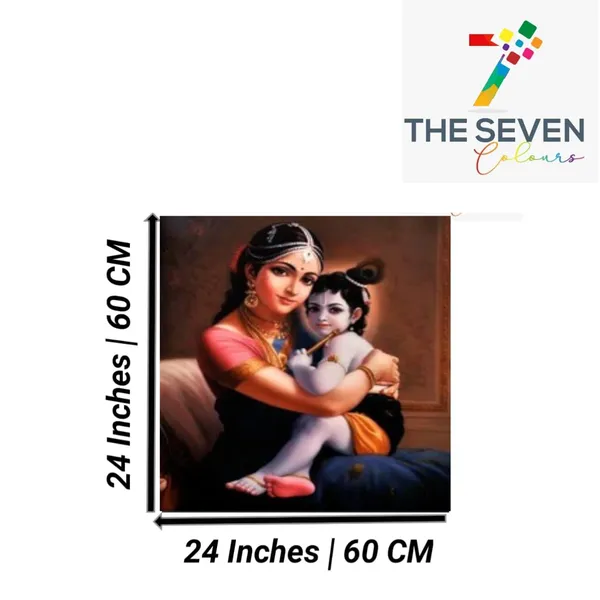 Multicolour_Lord_Krishna_Painting_With_Maa_Yasodha_Canvas_With_Frame_Painting_For_Living_Room_Wall_Decor_|_Canvas_Painting_|_Home_Decoration_(Ready_To_Hang)_(24_By_24_Inches)