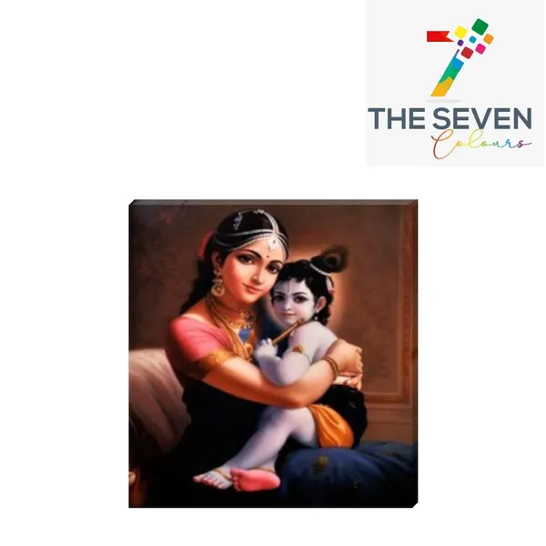 Multicolour_Lord_Krishna_Painting_With_Maa_Yasodha_Canvas_With_Frame_Painting_For_Living_Room_Wall_Decor_|_Canvas_Painting_|_Home_Decoration_(Ready_To_Hang)_(24_By_24_Inches)
