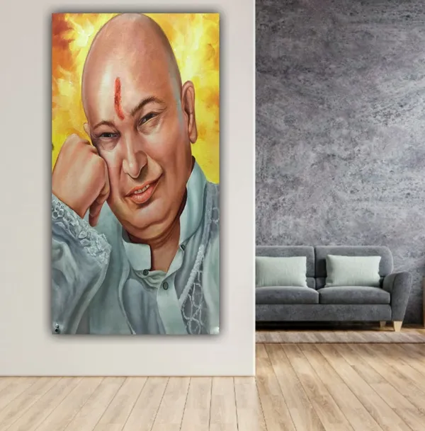 Multicolour_Guruji_Photo_With_Frame_Canvas_Big_Large_Size_Guru_Ji_Swaroop_Photo_Frame_(18_By_24_Inches)