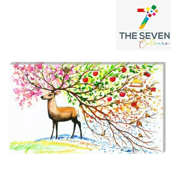 Multicolour_Beautiful_Deer_Painting_Canvas_Abstract_Modern_Wall_Art_Decor_Big_Large_Size_Frame_For_Living_Room_|_Bedroom_|_Office_Walls_(With_Frame)_(48_By_24_Inches_|_120_By_60_Inches)