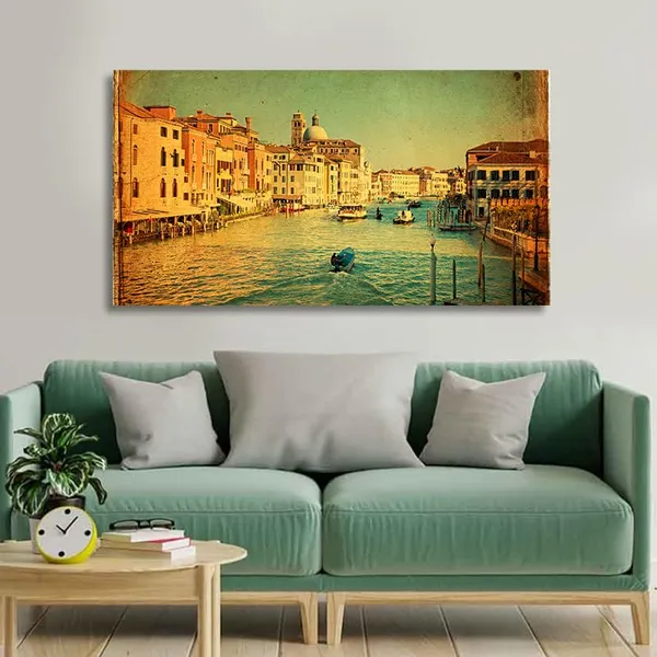 Multicolour_Beautiful_Venice_Grand_Cana_Canvas_Painting_Wall_Frame_Wall_Decor_|_Modern_Art_Canvas_Painting_(Ready_To_Hang)_(60_By_30_Inches)
