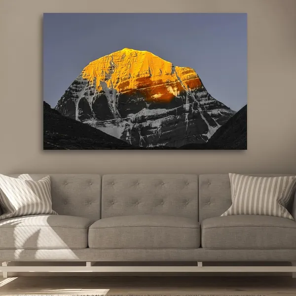 Multicolour_Beautiful_Canvas_Painting_Frame_Kailash_Parvat_Mountain_For_Wall_Decoration_Living_Room_|_Canvas_Painting_|_Wall_Decor_For_Living_Room_|_Big_Size_Wall_Frames_(36X24_Inches)