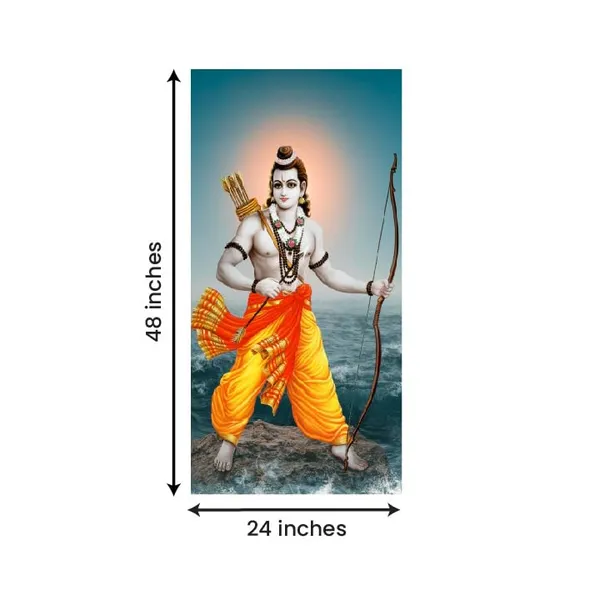 Multicolour_Lord_Ram_Painting_Canvas_Wall_Frame_|_Lord_Rama_Wall_Decor_Painting_Photo_Frame_|_Big_Size_Painting_|_Large_Size_Wall_Frame_(24_By_48_Inches)