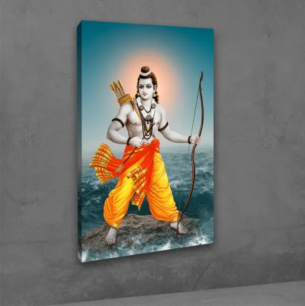 Multicolour_Lord_Ram_Painting_Canvas_Wall_Frame_|_Lord_Rama_Wall_Decor_Painting_Photo_Frame_|_Big_Size_Painting_|_Large_Size_Wall_Frame_(24_By_48_Inches)