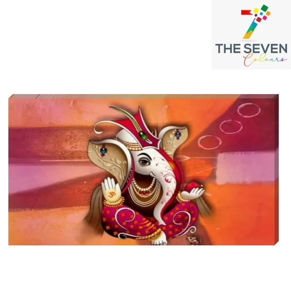 Multicolour_Beautiful_Ganesha_Paintings_Canvas_Abstract_Modern_Wall_Art_Decor_Big_Large_Size_Ganesh_Ji_Painting_For_Living_Room_(With_Frame)_(48_By_24_Inches)