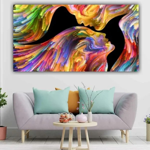 Multicolour_Beautiful_Couples_Abstract_Paintings_Modern_Wall_Art_Decor_Big_Large_Size_Painting_Frame_For_Living_Room_|_Bedroom_|_Office_Walls_(48_By_24_Inches)