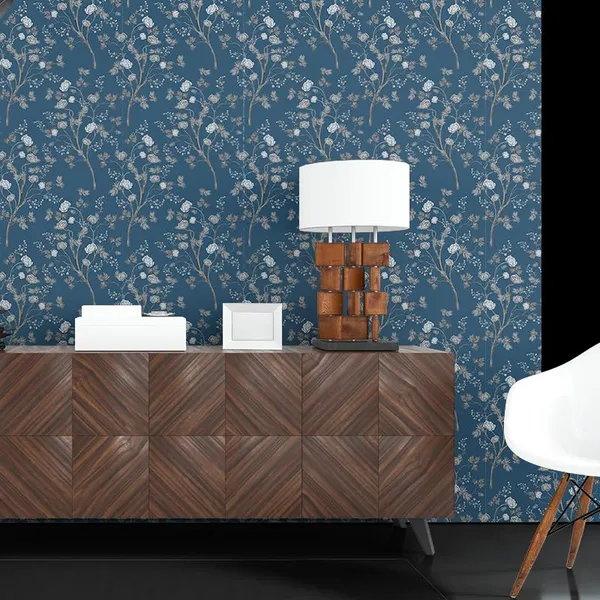 Multicolour_Premium_Royal_Blue_Wall_Small_Tree_Wallpaper_For_Living_Room,_Bedroom_|_Self_Adhesive_Just_Peel_And_Stick_Wallpaper_For_Office_Wall_Decors