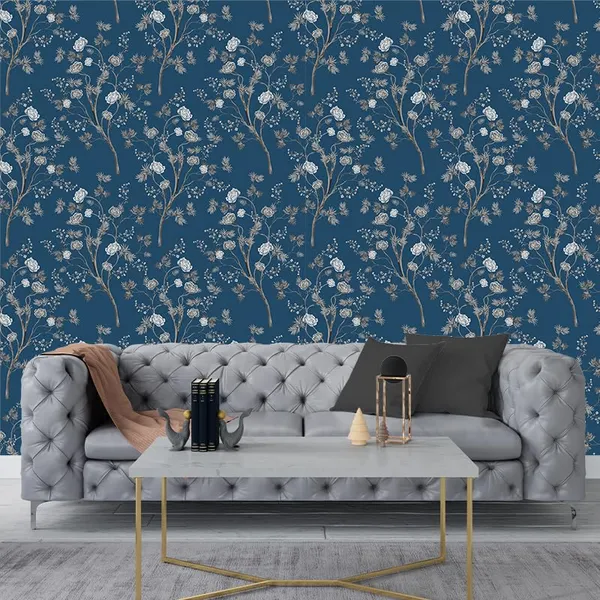 Multicolour_Premium_Royal_Blue_Wall_Small_Tree_Wallpaper_For_Living_Room,_Bedroom_|_Self_Adhesive_Just_Peel_And_Stick_Wallpaper_For_Office_Wall_Decors