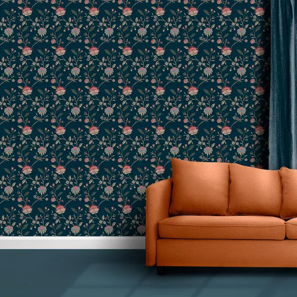 Multicolour_Premium_Pink_Flower_Box_Wallpaper_For_Living_Room,_Bedroom_|_Self_Adhesive_Just_Peel_And_Stick_Wallpaper_For_Office_Wall_Decors