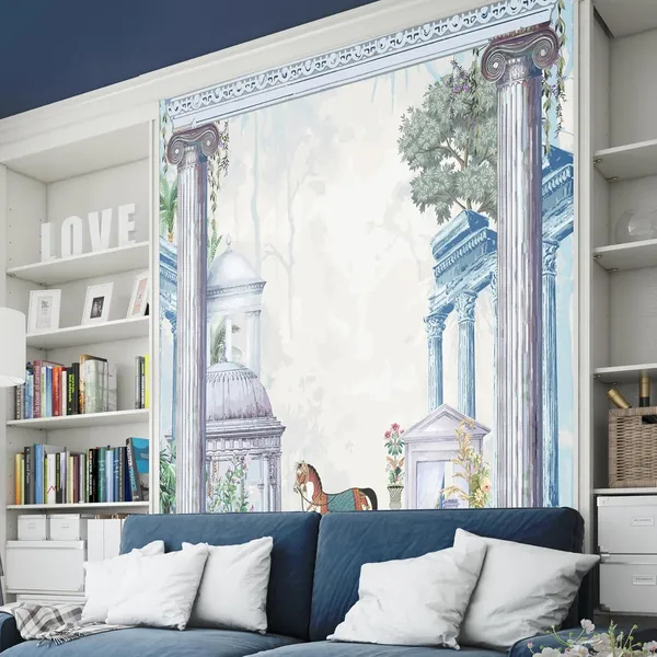 Multicolour_Premium_Indian_Mughal_Horse_Wallpaper_For_Living_Room,_Bedroom_|_Self_Adhesive_Just_Peel_And_Stick_Wallpaper_For_Office_Wall_Decors