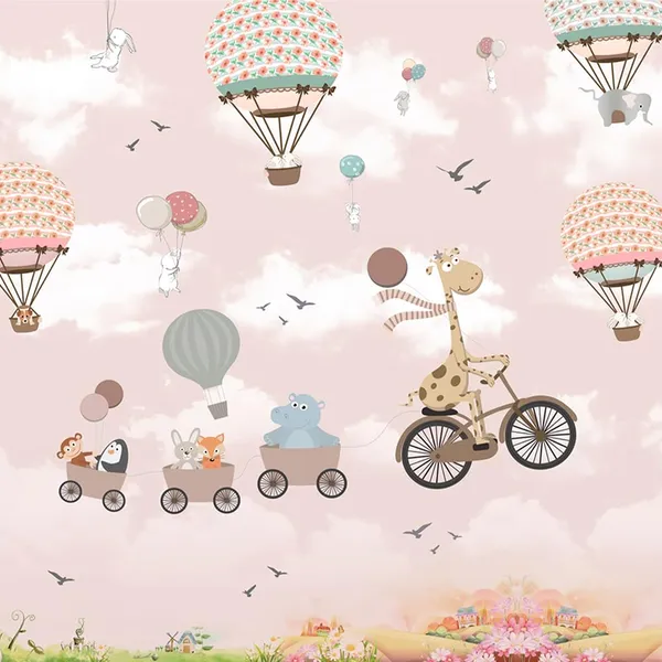 Multicolour_Pink_Kids_Room_Wallpaper_For_Living_Room,_Bedroom_|_Self_Adhesive_Just_Peel_And_Stick_Wallpaper_For_Office_Wall_Decors