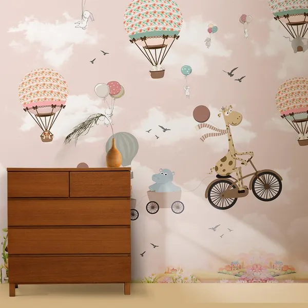 Multicolour_Pink_Kids_Room_Wallpaper_For_Living_Room,_Bedroom_|_Self_Adhesive_Just_Peel_And_Stick_Wallpaper_For_Office_Wall_Decors