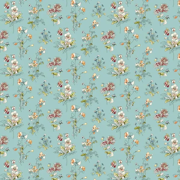 Multicolour_Multiple_Flower_Blue_Wallpaper_For_Living_Room,_Bedroom_|_Self_Adhesive_Just_Peel_And_Stick_Wallpaper_For_Office_Wall_Decors