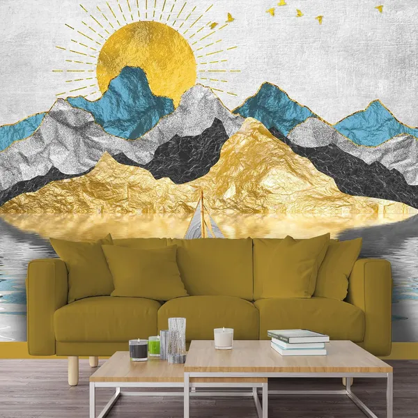 Multicolour_Sun_Rising_In_Mountain_Wallpaper_For_Living_Room,_Bedroom_|_Self_Adhesive_Just_Peel_And_Stick_Wallpaper_For_Office_Wall_Decors