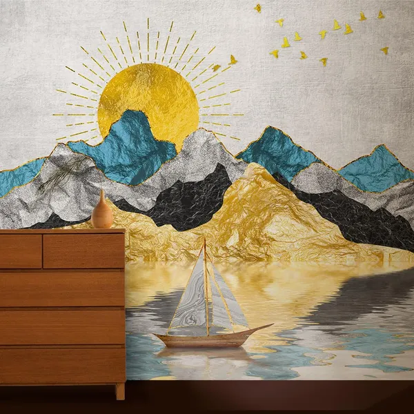 Multicolour_Sun_Rising_In_Mountain_Wallpaper_For_Living_Room,_Bedroom_|_Self_Adhesive_Just_Peel_And_Stick_Wallpaper_For_Office_Wall_Decors