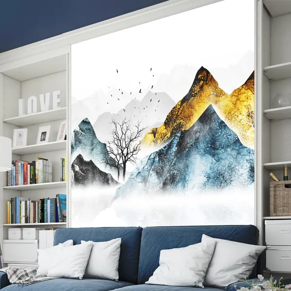 Multicolour_Fog_With_Mountain_Wallpaper_For_Living_Room,_Bedroom_|_Self_Adhesive_Just_Peel_And_Stick_Wallpaper_For_Office_Wall_Decors