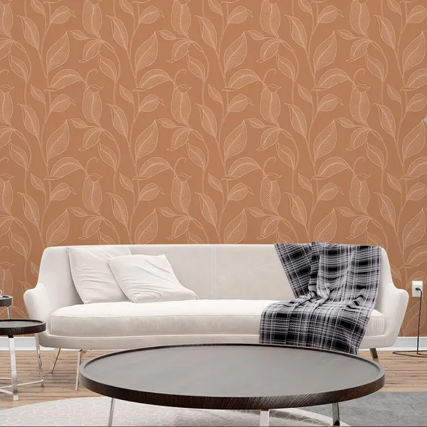Multicolour_Brown_Flower_Leaves_Wallpaper_For_Living_Room,_Bedroom_|_Self_Adhesive_Just_Peel_And_Stick_Wallpaper_For_Office_Wall_Decors