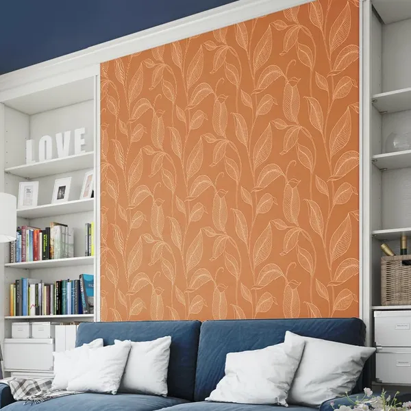 Multicolour_Brown_Flower_Leaves_Wallpaper_For_Living_Room,_Bedroom_|_Self_Adhesive_Just_Peel_And_Stick_Wallpaper_For_Office_Wall_Decors