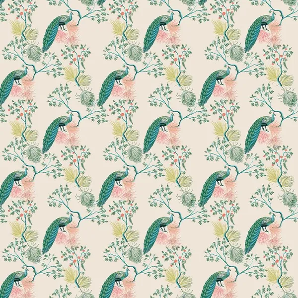 Multicolour_Peacocks_Pink_Wallpaper_For_Living_Room,_Bedroom_|_Self_Adhesive_Just_Peel_And_Stick_Wallpaper_For_Office_Wall_Decors