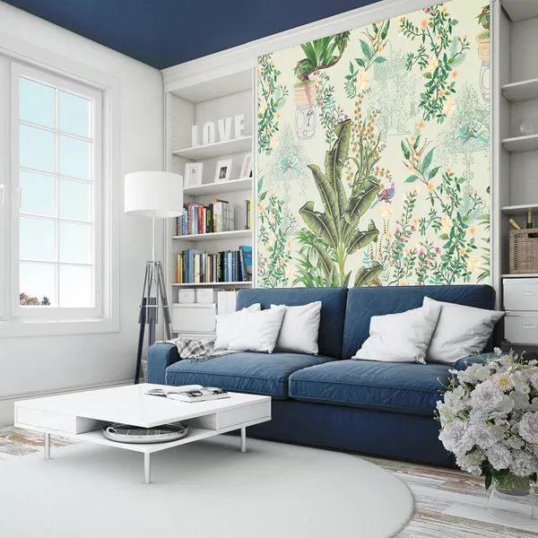 Multicolour_Green_Tree_Forest_Wallpaper_For_Living_Room,_Bedroom_|_Self_Adhesive_Just_Peel_And_Stick_Wallpaper_For_Office_Wall_Decors