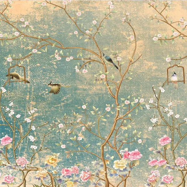 Multicolour_Brown_Happy_Birds_Home_Wallpaper_For_Living_Room,_Bedroom_|_Self_Adhesive_Just_Peel_And_Stick_Wallpaper_For_Office_Wall_Decors