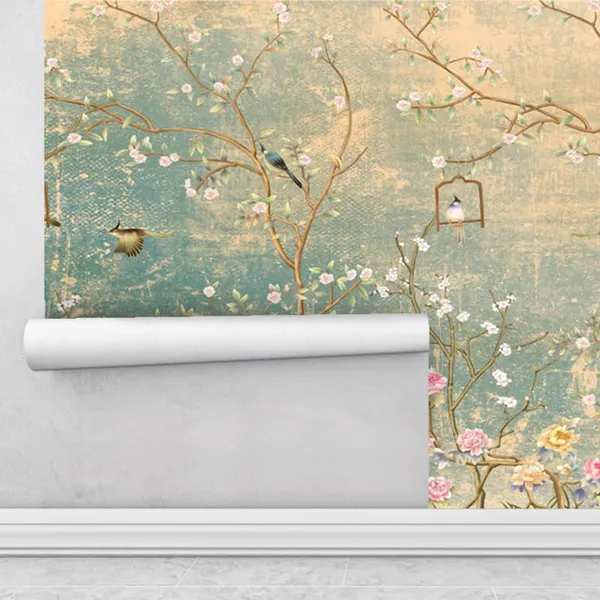 Multicolour_Brown_Happy_Birds_Home_Wallpaper_For_Living_Room,_Bedroom_|_Self_Adhesive_Just_Peel_And_Stick_Wallpaper_For_Office_Wall_Decors