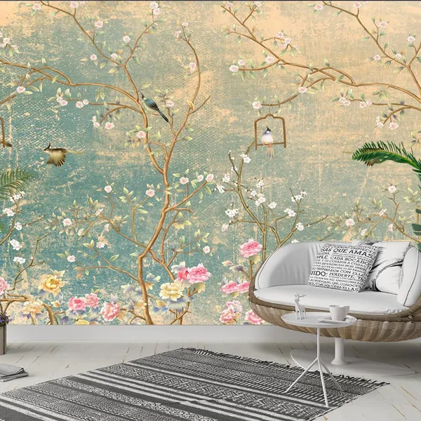 Multicolour_Brown_Happy_Birds_Home_Wallpaper_For_Living_Room,_Bedroom_|_Self_Adhesive_Just_Peel_And_Stick_Wallpaper_For_Office_Wall_Decors