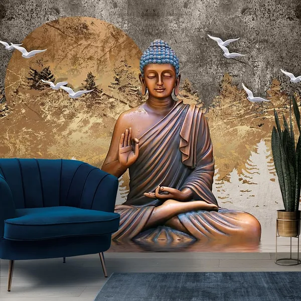 Multicolour_Blessings_Lord_Buddha_Wallpaper_For_Living_Room,_Bedroom_|_Self_Adhesive_Just_Peel_And_Stick_Wallpaper_For_Office_Wall_Decors