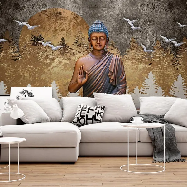 Multicolour_Blessings_Lord_Buddha_Wallpaper_For_Living_Room,_Bedroom_|_Self_Adhesive_Just_Peel_And_Stick_Wallpaper_For_Office_Wall_Decors