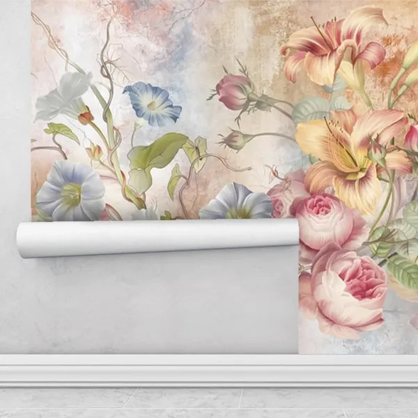 Multicolour_3D_Big_Flowers_Wallpaper_For_Living_Room,_Bedroom_|_Self_Adhesive_Just_Peel_And_Stick_Wallpaper_For_Office_Wall_Decors