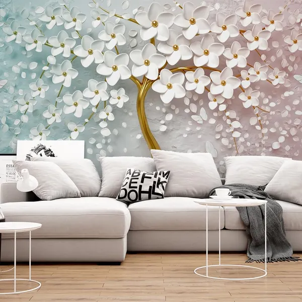 Multicolour_3D_Golden_Tree_Wallpaper_For_Living_Room,_Bedroom_|_Self_Adhesive_Just_Peel_And_Stick_Wallpaper_For_Office_Wall_Decors