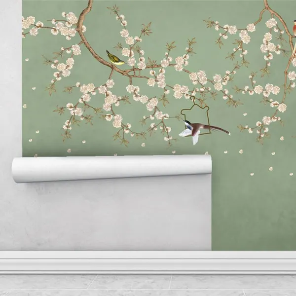 Multicolour_Army_Green_Flying_Birds_Wallpaper_For_Living_Room,_Bedroom_|_Self_Adhesive_Just_Peel_And_Stick_Wallpaper_For_Office_Wall_Decors