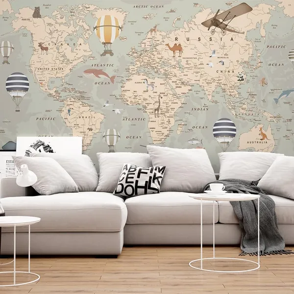 Multicolour_Brown_Map_For_Play_School_Wallpaper_For_Living_Room,_Bedroom_|_Self_Adhesive_Just_Peel_And_Stick_Wallpaper_For_Office_Wall_Decors