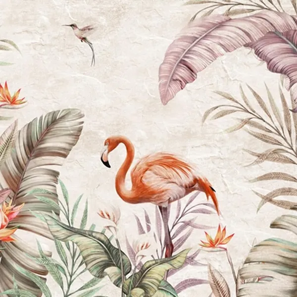 Multicolour_Crow_Swan_In_Forest_Wallpaper_For_Living_Room,_Bedroom_|_Self_Adhesive_Just_Peel_And_Stick_Wallpaper_For_Office_Wall_Decors