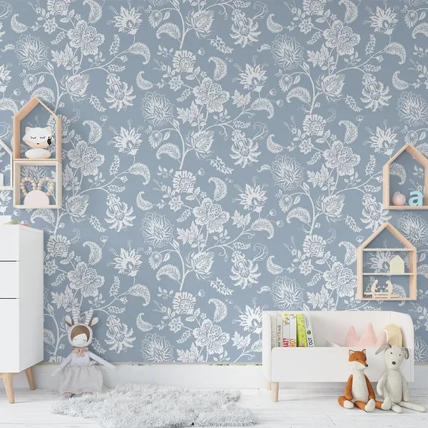 Multicolour_Flower_White_Wallpaper_For_Living_Room,_Bedroom_|_Self_Adhesive_Just_Peel_And_Stick_Wallpaper_For_Office_Wall_Decors