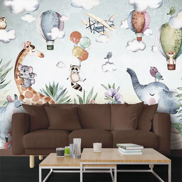 Multicolour_Forest_Anime_Family_Blue_White_Wallpaper_For_Living_Room,_Bedroom_|_Self_Adhesive_Just_Peel_And_Stick_Wallpaper_For_Office_Wall_Decors