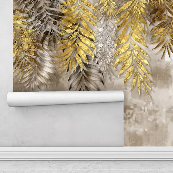 Multicolour_Gold_Brown_Leaves_Wallpaper_For_Living_Room,_Bedroom_|_Self_Adhesive_Just_Peel_And_Stick_Wallpaper_For_Office_Wall_Decors
