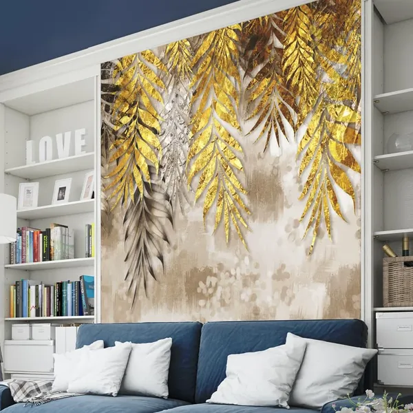Multicolour_Gold_Brown_Leaves_Wallpaper_For_Living_Room,_Bedroom_|_Self_Adhesive_Just_Peel_And_Stick_Wallpaper_For_Office_Wall_Decors