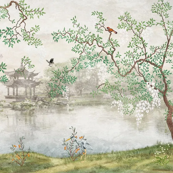 Multicolour_A_Tree_In_River_Front_Birds_Wallpaper_For_Living_Room,_Bedroom_|_Self_Adhesive_Just_Peel_And_Stick_Wallpaper_For_Office_Wall_Decors