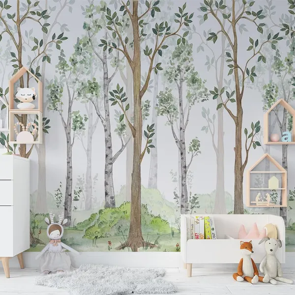Multicolour_Long_Green_Tree_Wallpaper_For_Living_Room,_Bedroom_|_Self_Adhesive_Just_Peel_And_Stick_Wallpaper_For_Office_Wall_Decors