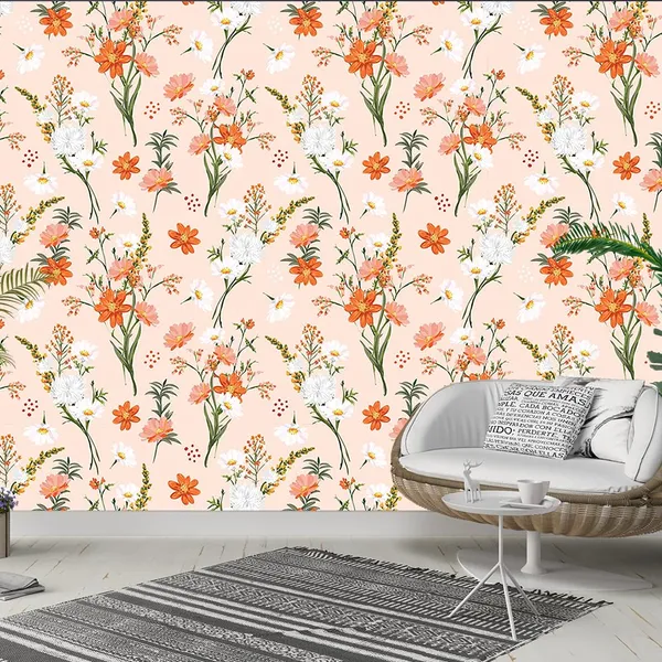Multicolour_Red_Pink_Floral_Wallpaper_For_Living_Room,_Bedroom_|_Self_Adhesive_Just_Peel_And_Stick_Wallpaper_For_Office_Wall_Decors