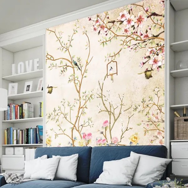 Multicolour_Birds_Pink_Home_Tree_Wallpaper_For_Living_Room,_Bedroom_|_Self_Adhesive_Just_Peel_And_Stick_Wallpaper_For_Office_Wall_Decors