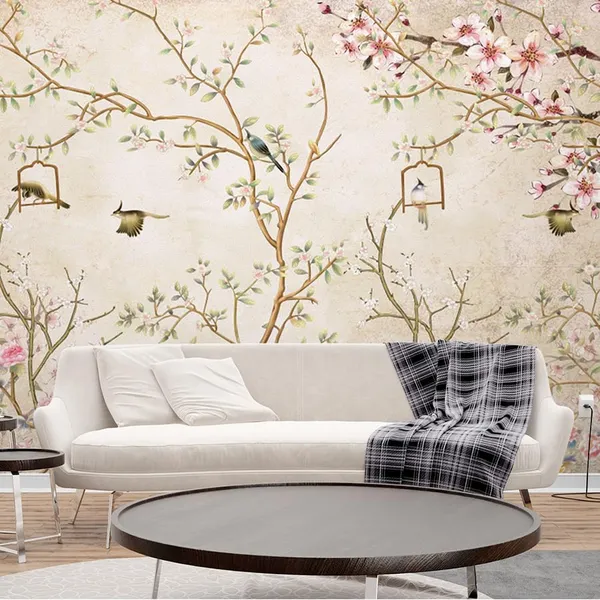 Multicolour_Birds_Pink_Home_Tree_Wallpaper_For_Living_Room,_Bedroom_|_Self_Adhesive_Just_Peel_And_Stick_Wallpaper_For_Office_Wall_Decors