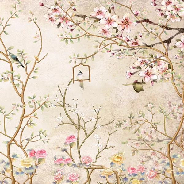 Multicolour_Birds_Pink_Home_Tree_Wallpaper_For_Living_Room,_Bedroom_|_Self_Adhesive_Just_Peel_And_Stick_Wallpaper_For_Office_Wall_Decors